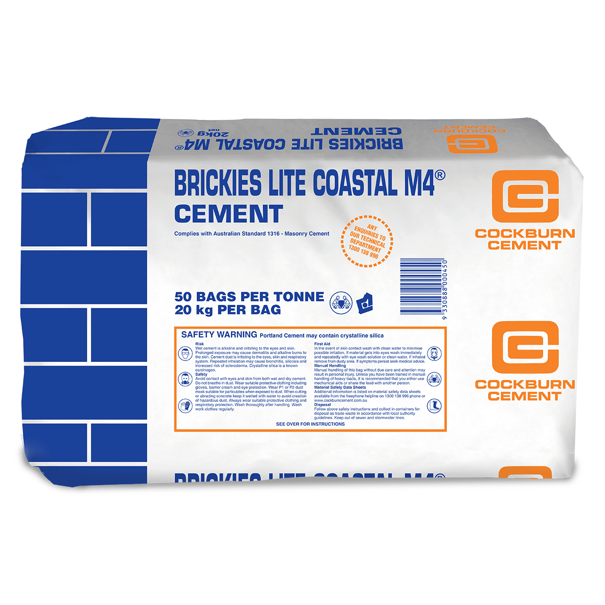 Brickies-Lite-Coastal-Cement High Strength Brickies Lite Cement