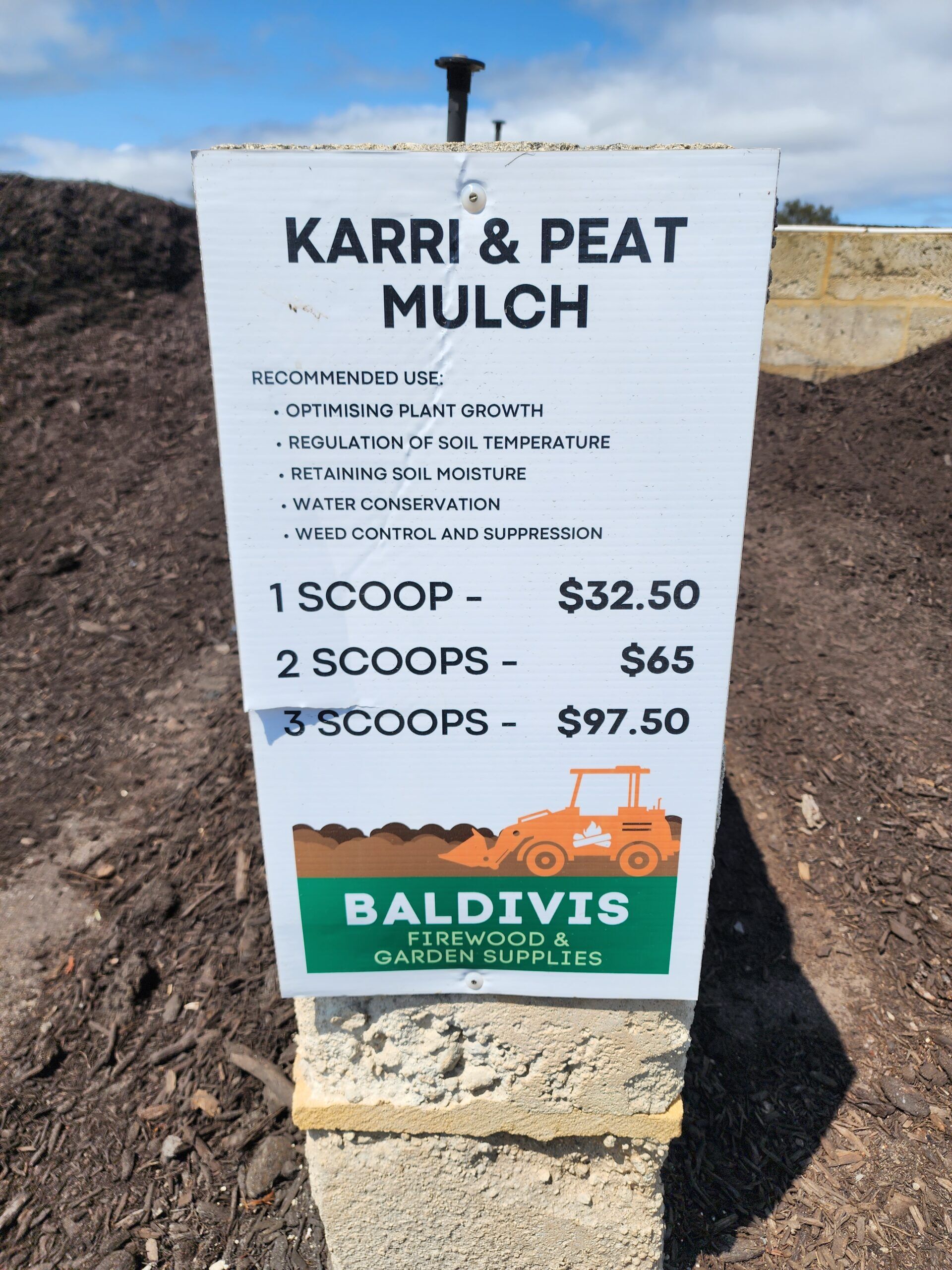 Karri & Peat Sign KarriPeatsign